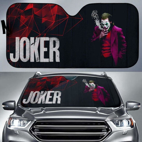 Joker Suicide Squad Car Sun Shades Movie Fan Gift Universal Fit 051012 - CarInspirations