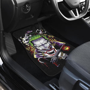 Joker Villains Car Floor Mats Suicide Squad Movie Fan Gift H031120 Universal Fit 225311 - CarInspirations