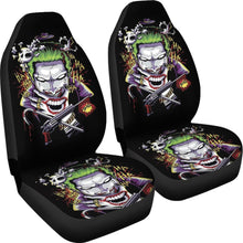 Load image into Gallery viewer, Joker Villains Car Seat Covers Suicide Squad Movie Fan Gift H031020 Universal Fit 225311 - CarInspirations