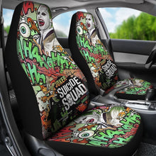 Load image into Gallery viewer, Joker Villains Car Seat Covers Suicide Squad Movie H031020 Universal Fit 225311 - CarInspirations