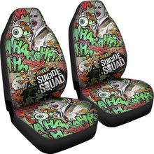 Load image into Gallery viewer, Joker Villains Car Seat Covers Suicide Squad Movie H031020 Universal Fit 225311 - CarInspirations