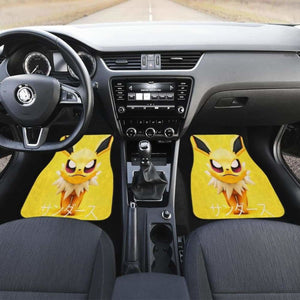 Jolteon Pokemon Car Floor Mats Universal Fit - CarInspirations