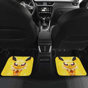 Jolteon Pokemon Car Floor Mats Universal Fit - CarInspirations