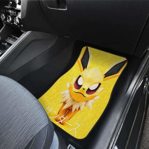 Jolteon Pokemon Car Floor Mats Universal Fit - CarInspirations