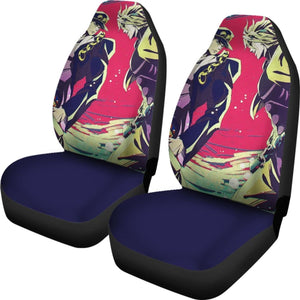 Jotaro And Joseph Car Seat Covers JoJo’s Bizarre Adventure Universal Fit 210212 - CarInspirations