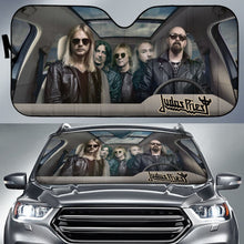 Load image into Gallery viewer, Judas Priest Car Auto Sun Shade Rock Band Fan Gift Universal Fit 174503 - CarInspirations