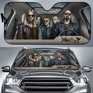 Judas Priest Car Auto Sun Shade Rock Band Fan Gift Universal Fit 174503 - CarInspirations