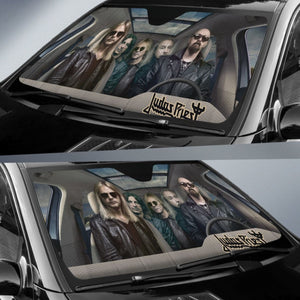 Judas Priest Car Auto Sun Shade Rock Band Fan Gift Universal Fit 174503 - CarInspirations