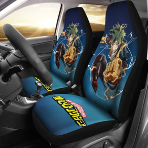 Jump Force Izuku Deku Midoriya My Hero Academia Car Seat Covers Mn04 Universal Fit 225721 - CarInspirations