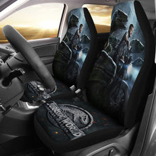 Load image into Gallery viewer, Jurassic Park 2020 Seat Covers Amazing Best Gift Ideas 2020 Universal Fit 090505 - CarInspirations