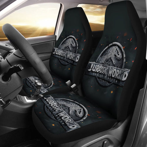 Jurassic Park Symbol 2020 Seat Covers Amazing Best Gift Ideas 2020 Universal Fit 090505 - CarInspirations