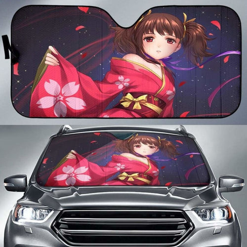 Kabaneri Of The Iron Fortress Mumei Auto Sun Shade 918b Universal Fit - CarInspirations
