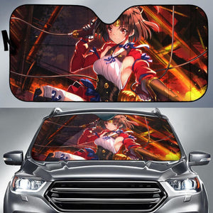 Kabaneri Of The Iron Fortress Mumei Car Sun Shade Universal Fit 225311 - CarInspirations