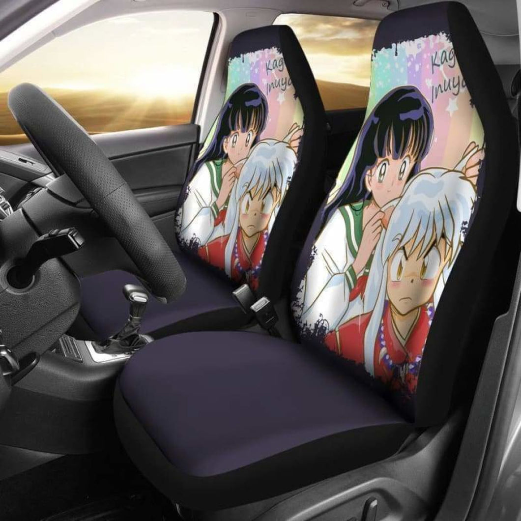 Kagome Love Inuyasha Car Seat Covers Universal Fit 051312 - CarInspirations