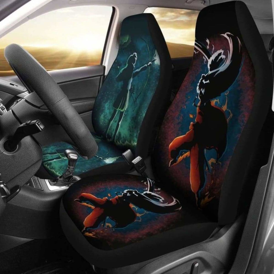 Kagome Vs Inuyasha Car Seat Covers Universal Fit 051012 - CarInspirations