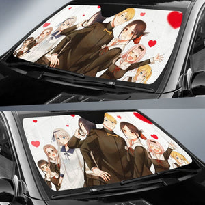 Kaguya Sama_Love Is War Car Auto Sunshade Anime 2020 Universal Fit 225311 - CarInspirations