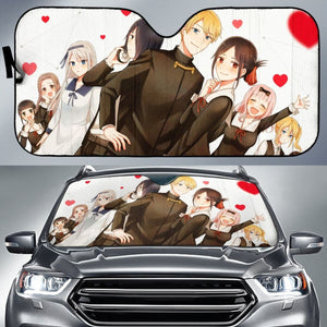 Kaguya Sama_Love Is War Car Auto Sunshade Anime 2020 Universal Fit 225311 - CarInspirations