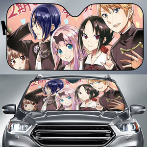 Kaguya Sama_Love Is War Smile Car Auto Sunshade Anime 2020 Universal Fit 225311 - CarInspirations