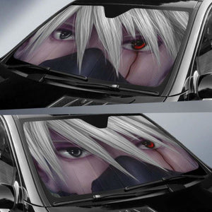 Kakashi Eyes 3D Car Auto Sun Shades Universal Fit 051312 - CarInspirations