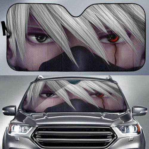 Kakashi Eyes 3D Car Auto Sun Shades Universal Fit 051312 - CarInspirations