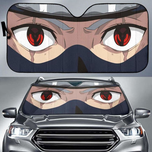 Kakashi Eyes Car Auto Sun Shades Universal Fit 051312 - CarInspirations