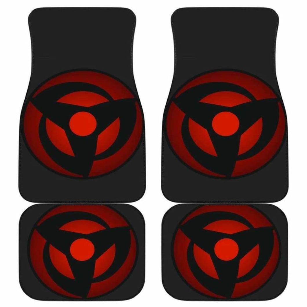 Kakashi Magekyo Sharingan Car Floor Mats Universal Fit - CarInspirations