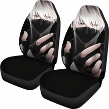 Load image into Gallery viewer, Kakashi Naruto Black Seat Covers 101719 Universal Fit - CarInspirations