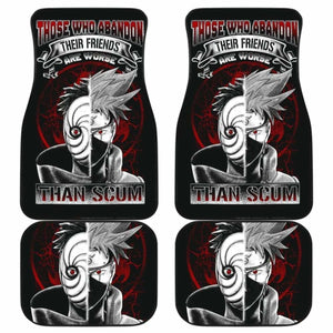 Kakashi Obito Car Floor Mats Universal Fit - CarInspirations
