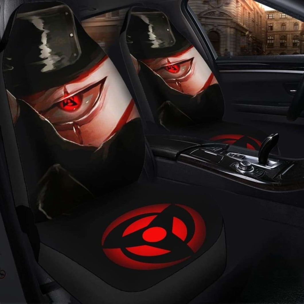 Kakashi Sharingan Seat Covers 101719 Universal Fit - CarInspirations