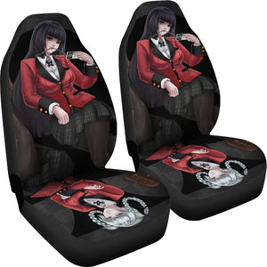 Kakegurui Cute Car Seat Covers Anime Fantasy Fan Gift Universal Fit 210212 - CarInspirations