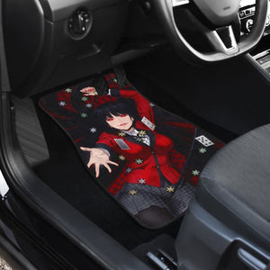 Kakegurui Jabami Yumeko Anime Art Car Floor Mats Universal Fit 210212 - CarInspirations
