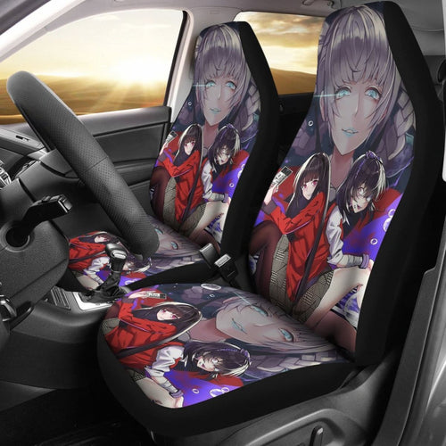 Kakegurui Jabami Yumeko Anime Art Car Seat Covers Universal Fit 210212 - CarInspirations