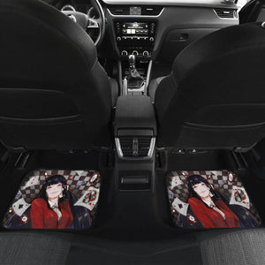 Kakegurui Jabami Yumeko Anime Fan Art Car Floor Mats Universal Fit 210212 - CarInspirations