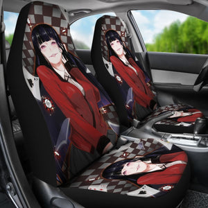 Kakegurui Jabami Yumeko Anime Fantasy Car Seat Covers Universal Fit 210212 - CarInspirations