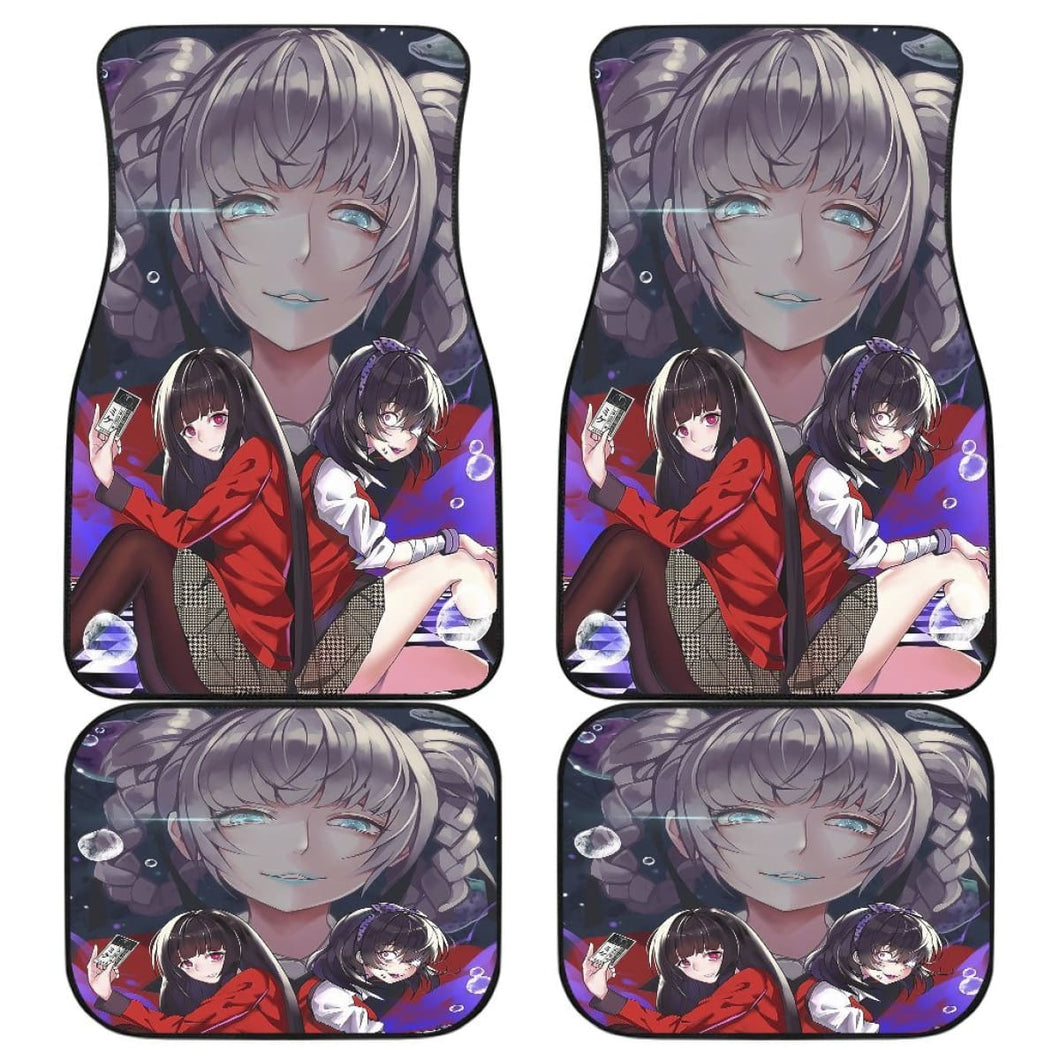 Kakegurui Pretty Art Car Floor Mats Anime Fan Gift Universal Fit 210212 - CarInspirations