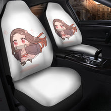 Load image into Gallery viewer, Kamado.Nezuko Demon Slayer Best Anime 2020 Seat Covers Amazing Best Gift Ideas 2020 Universal Fit 090505 - CarInspirations