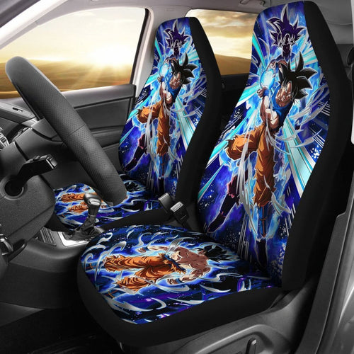 Kamehameha Dragon Ball Car Seat Covers Lt02 Universal Fit 225721 - CarInspirations