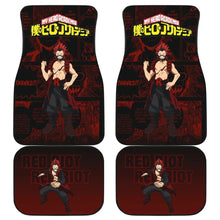 Load image into Gallery viewer, Kaminari Denki My Hero Academia Car Floor Mats Manga Mixed Anime Red Universal Fit 175802 - CarInspirations