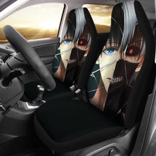 Load image into Gallery viewer, Kaneki Fantasy Car Seat Covers Tokyo Ghoul Anime Fan Gift H051820 Universal Fit 072323 - CarInspirations