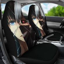 Load image into Gallery viewer, Kaneki Fantasy Car Seat Covers Tokyo Ghoul Anime Fan Gift H051820 Universal Fit 072323 - CarInspirations