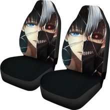 Load image into Gallery viewer, Kaneki Fantasy Car Seat Covers Tokyo Ghoul Anime Fan Gift H051820 Universal Fit 072323 - CarInspirations