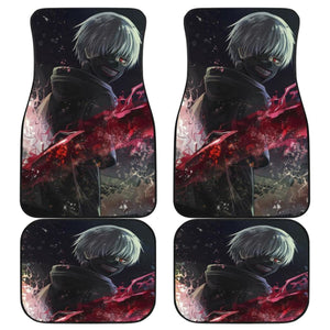 Kaneki Fantasy Tokyo Ghoul Car Floor Mats Anime Fan Gift H051820 Universal Fit 072323 - CarInspirations