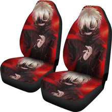 Load image into Gallery viewer, Kaneki Fantasy Tokyo Ghoul Car Seat Covers Anime Fan Gift H051820 Universal Fit 072323 - CarInspirations