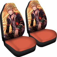 Load image into Gallery viewer, Katsuki Bakugou Car Seat Covers 1 Universal Fit - CarInspirations