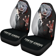 Load image into Gallery viewer, Ken Kaneki Art Car Seat Covers Tokyo Ghoul Anime Fan Gift H051820 Universal Fit 072323 - CarInspirations