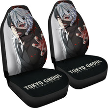 Load image into Gallery viewer, Ken Kaneki Art Car Seat Covers Tokyo Ghoul Anime Fan Gift H051820 Universal Fit 072323 - CarInspirations