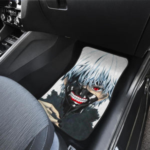 Ken Kaneki Car Floor Mats Tokyo Ghoul Anime Fan Gift Universal Fit 175802 - CarInspirations