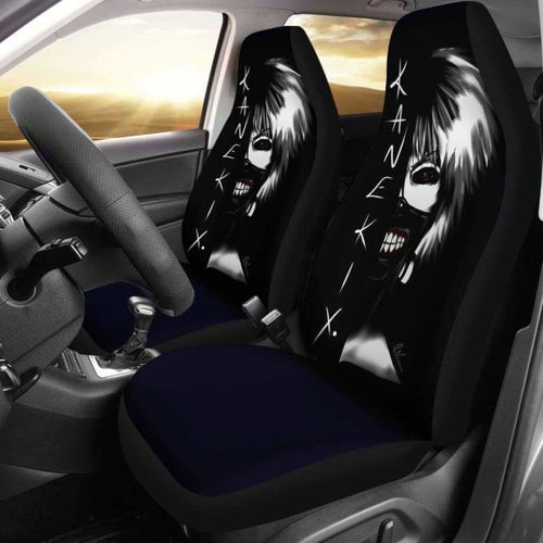 Ken Kaneki Car Seat Covers 2 Universal Fit 051012 - CarInspirations