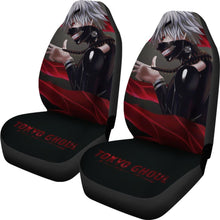 Load image into Gallery viewer, Ken Kaneki Fantasy Car Seat Covers Tokyo Ghoul Anime H051820 Universal Fit 072323 - CarInspirations
