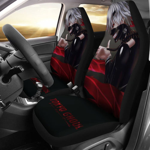 Ken Kaneki Fantasy Car Seat Covers Tokyo Ghoul Anime H051820 Universal Fit 072323 - CarInspirations